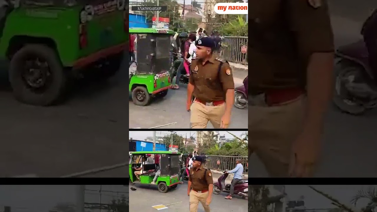 Prayagraj Youth Protest Over Exam Dates: Police Use Lathi Charge to Control Crowd