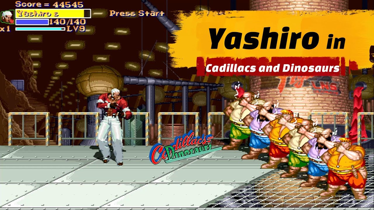 Cadillacs and Dinosaurs Android: Yashiro Mod is UNBEATABLE (OpenBOR)