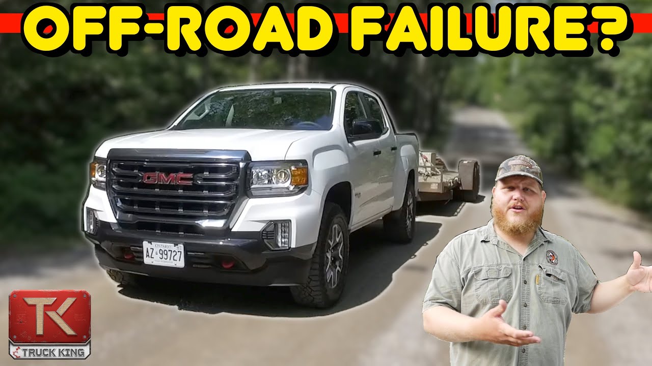 Towing, Off-Roading and Hauling Payload in the 2021 GMC Canyon AT4 - A True Off-Roader?