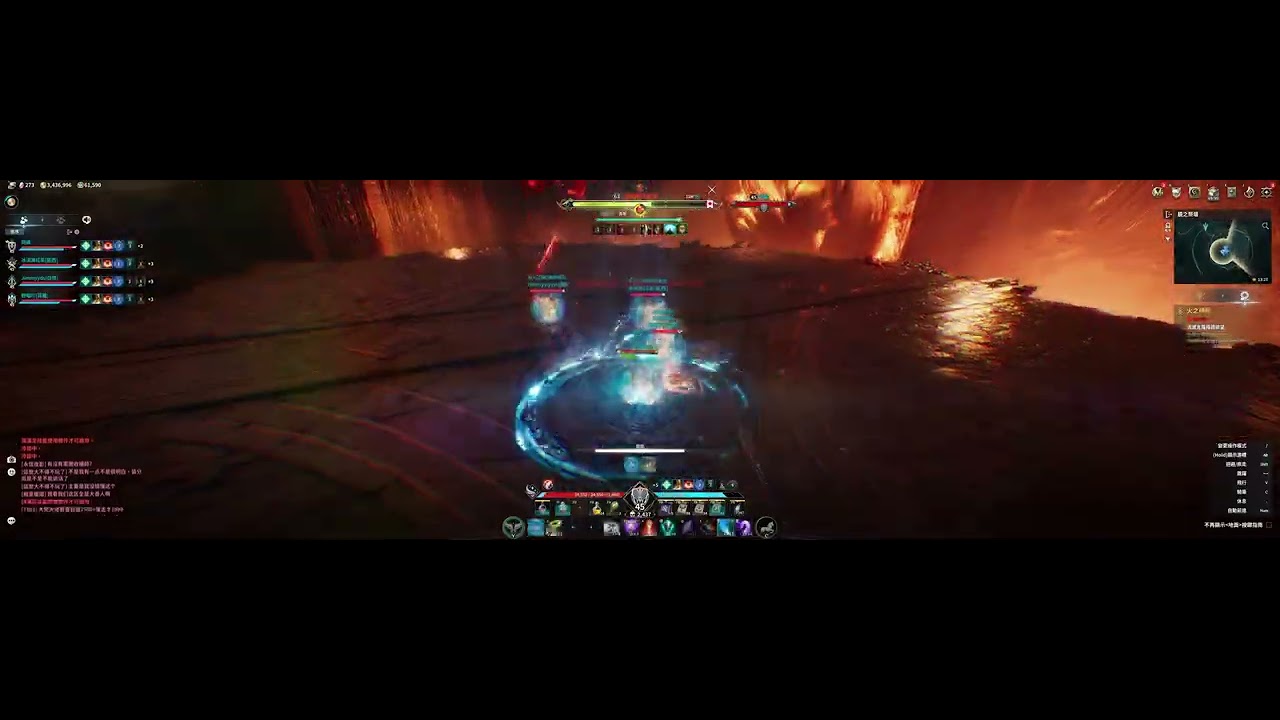AION2 征服火神 守護星 只要 2400裝等  無腦亂打就完事了...