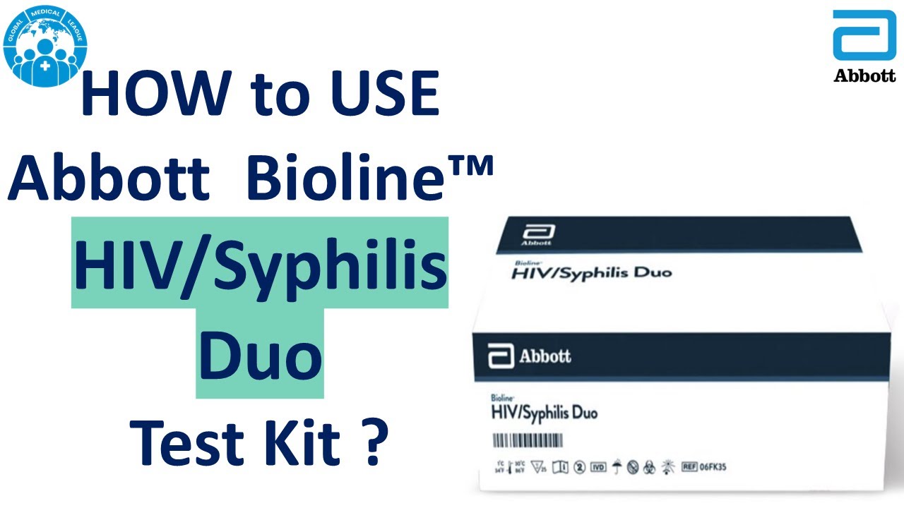 How to USE Abbott Bioline HIV/Syphilis Duo Test Kit ? | Bioline&trade; HIV/Syphilis Duo | Test Demo