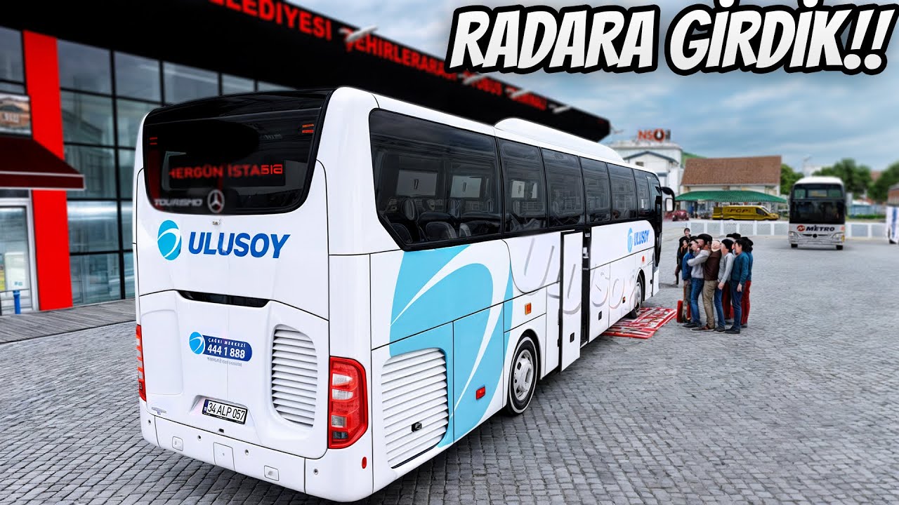 TRABZON - GÜMÜŞHANE !! - 30 TANE TÜNELDEN GEÇTİK 30 CEZA YEDİK !!! - ETS 2 MERCEDES TOURISMO MOD