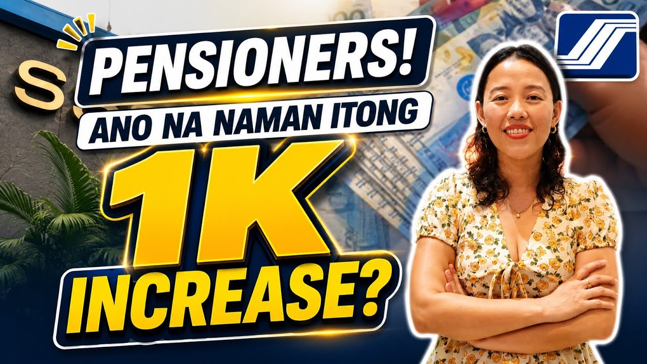 ✅1K increase ng mga SSS pensioners?🤔 Alamin mo dito!