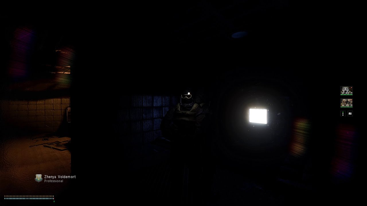 S.T.A.L.K.E.R. Anomaly 1.5.3 - Indoor demo of Screen Space Shaders 22 alpha 4 - much better masks!