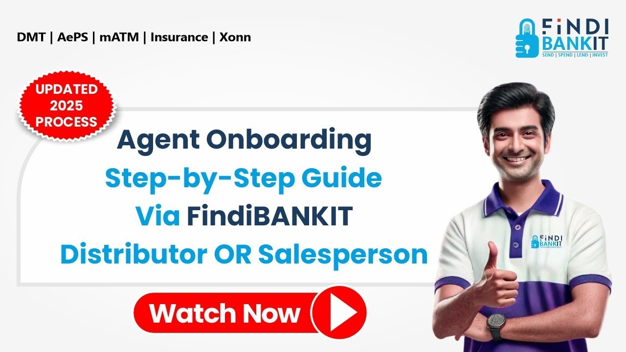 FindiBANKIT Agent Onboarding 2025 | Step-by-Step Registration via DS & Salesperson | #FindiBANKIT