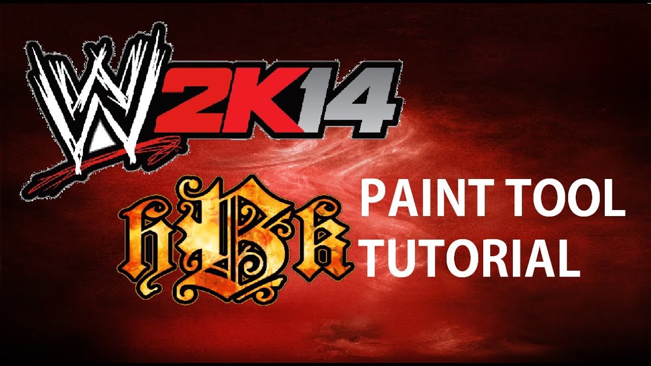 WWE 2K14- Custom Logo/Pain Tool- Shawn Michaels Brief Tutorial