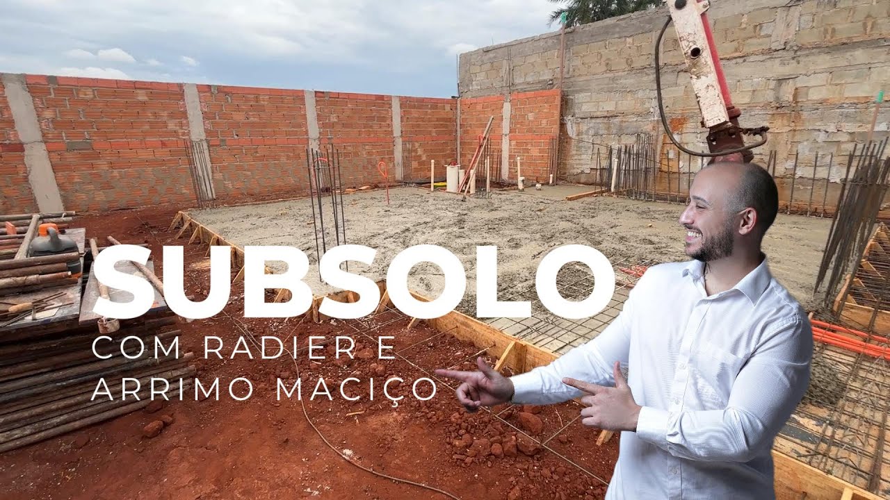 SUBSOLO + STEEL FRAME - A combinação PERFEITA! Condomínio Tivoli - Araraquara/SP