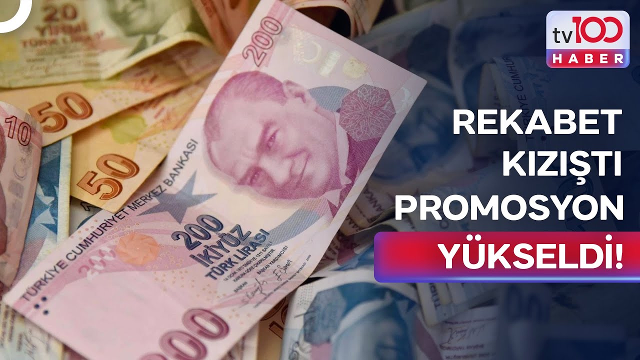 Bankalar Yarışa Girdi: Emekliye Maaş Promosyonu 30 Bin TL'yi Aştı! | tv100 Haber