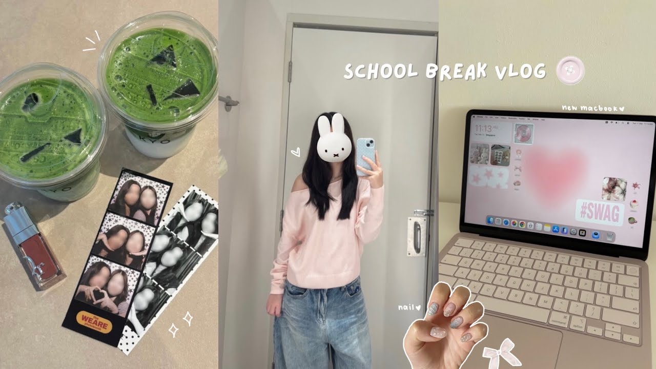 Видеоблог о школьных каникулах 🍨 | Распаковка MacBook Neo, жизнь после экзаменов, Tokyo Treats, п...