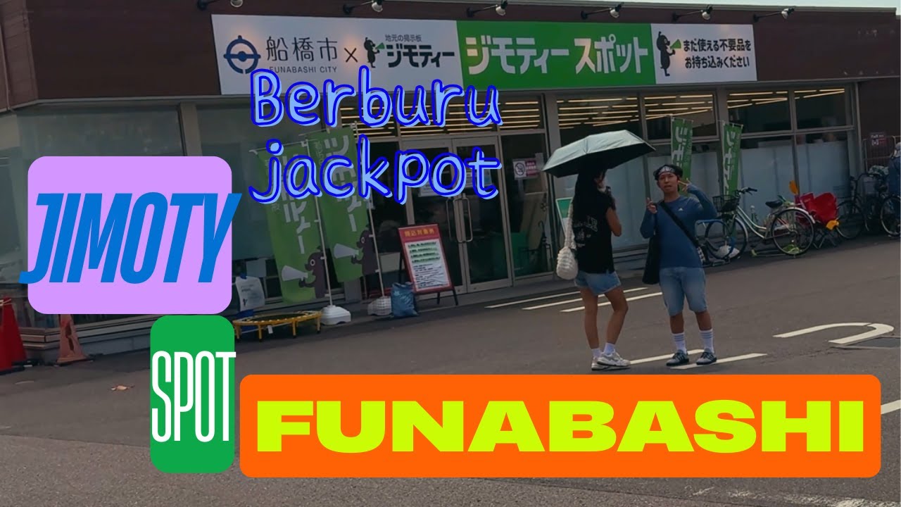 【こんにちき】Hunting Barang Bekas Murah di Funabashi | Jimoty Spot & 2nd Street Shibayama Chiba