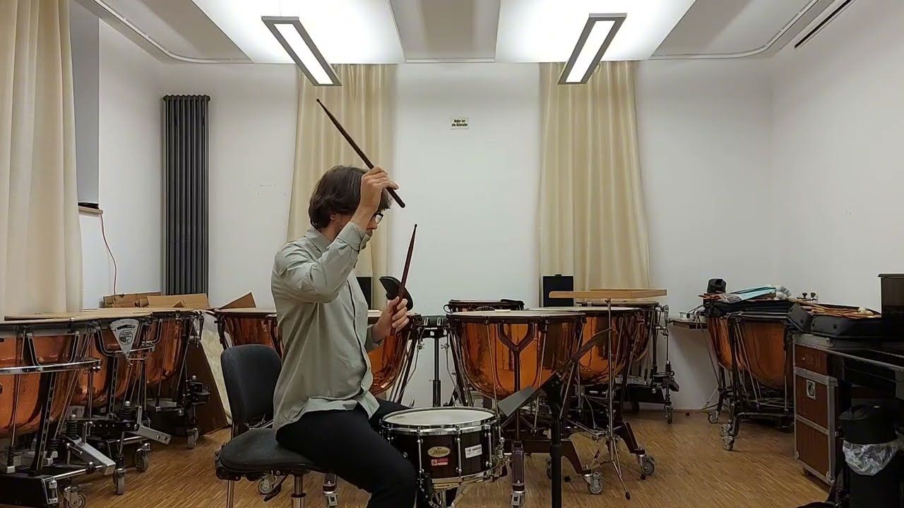 Mitchell Peters - Intermediale Snare Drum Studies No. 24 by Tolga Anlar