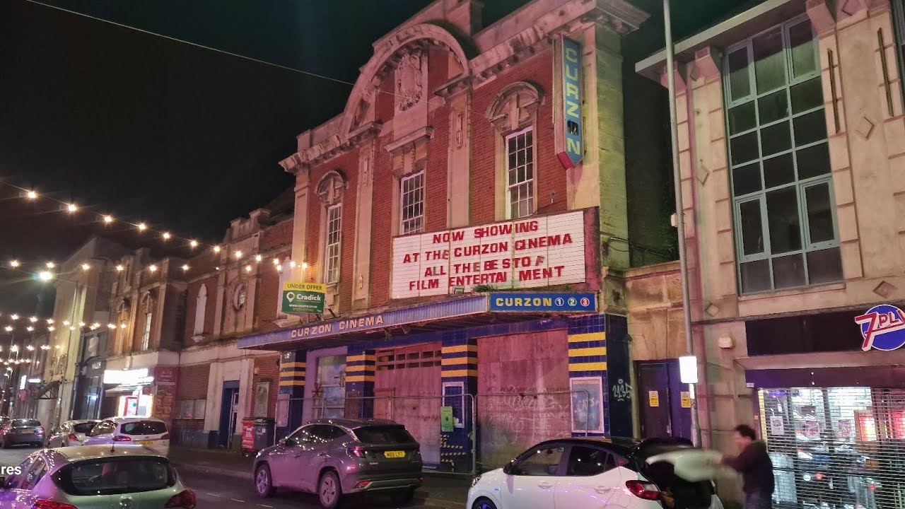 The sorry state of the Curzon Cinema Eastbourne.