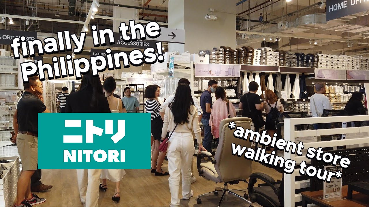 Discover Nitori Philippines 🇵🇭: Ambient Store Walkthrough in 4K 🎧🏬 #NitoriPH #NitoriPhilippines