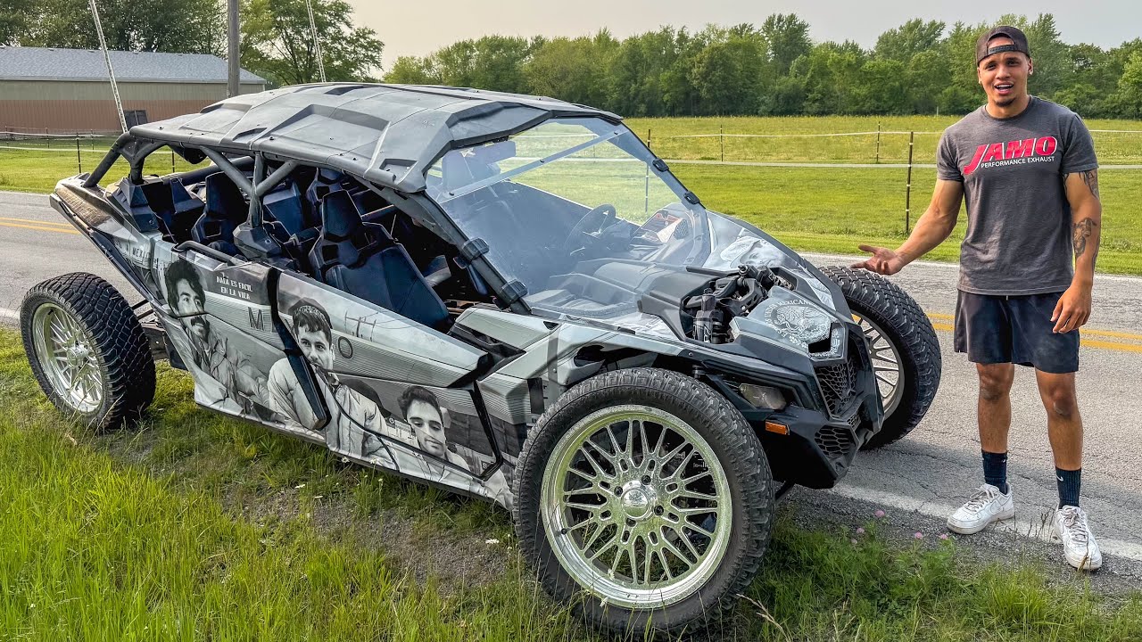 Turbo&rsquo;d Can-Am SXS Wheels BREAKS OFF at 100 mph! (ALMOST WRECKED)