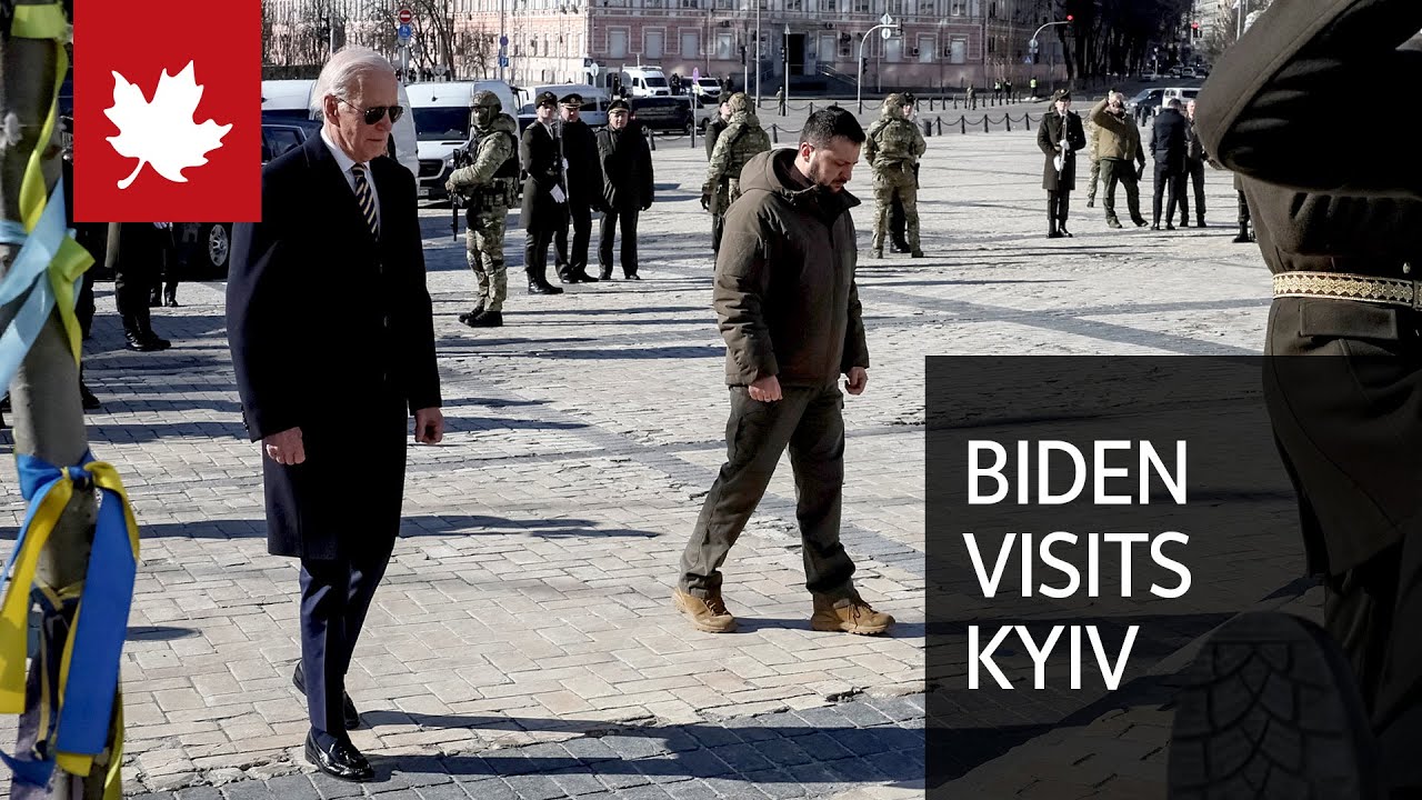 Biden's visit to Kyiv a show of support ahead of anniversary of Russian invasion