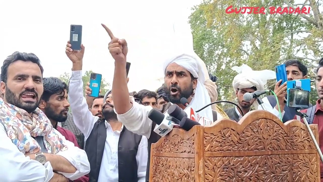maha panchayat grand gojri jirgah choudhary talib hussain speech @Gujjerbradari
