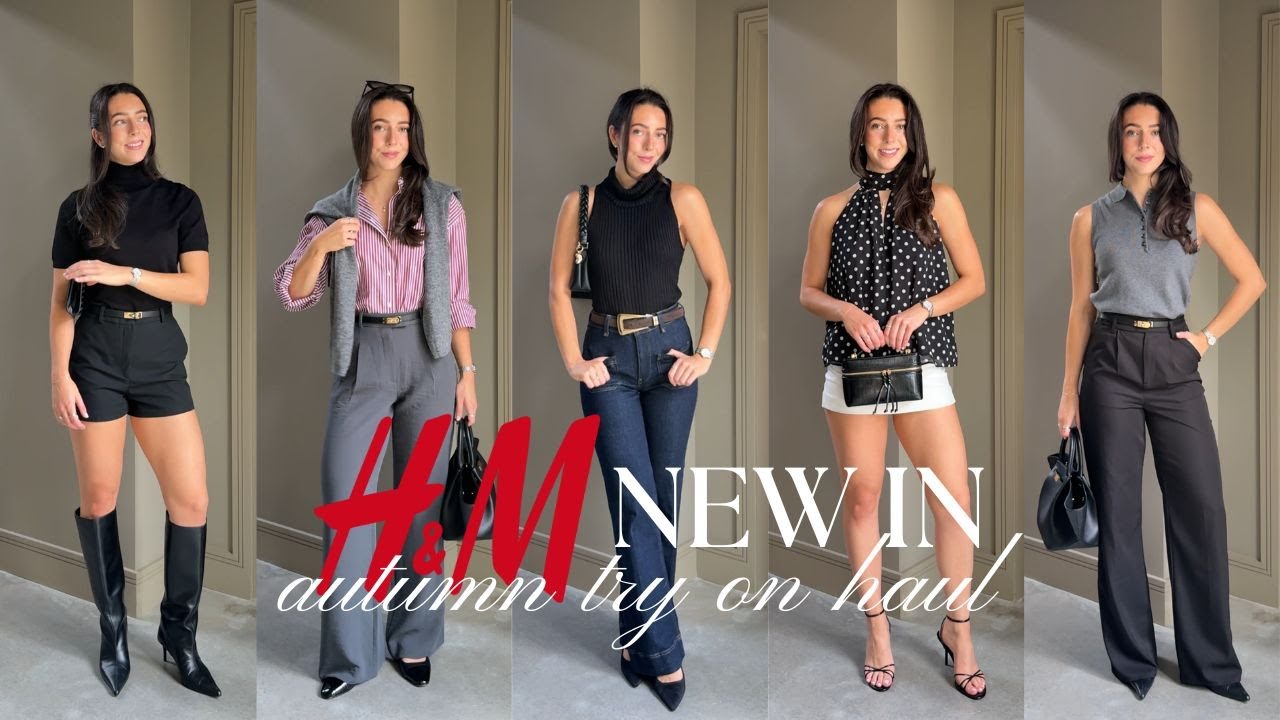 H&M TRY-ON HAUL AUTUMN 2025 | CHIC & AFFORDABLE OUTFITS | LYDIA FLEUR