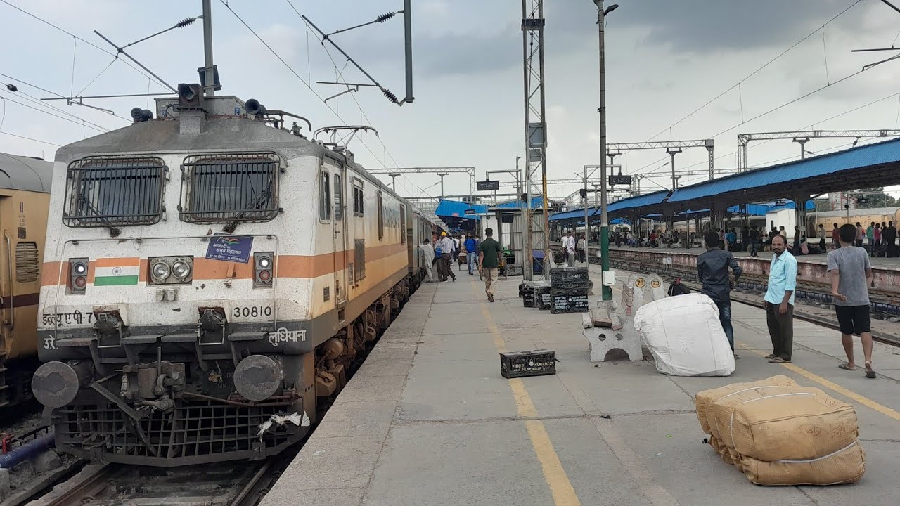 (Ludhaina _ jalandhar city) Train complete journey !!!