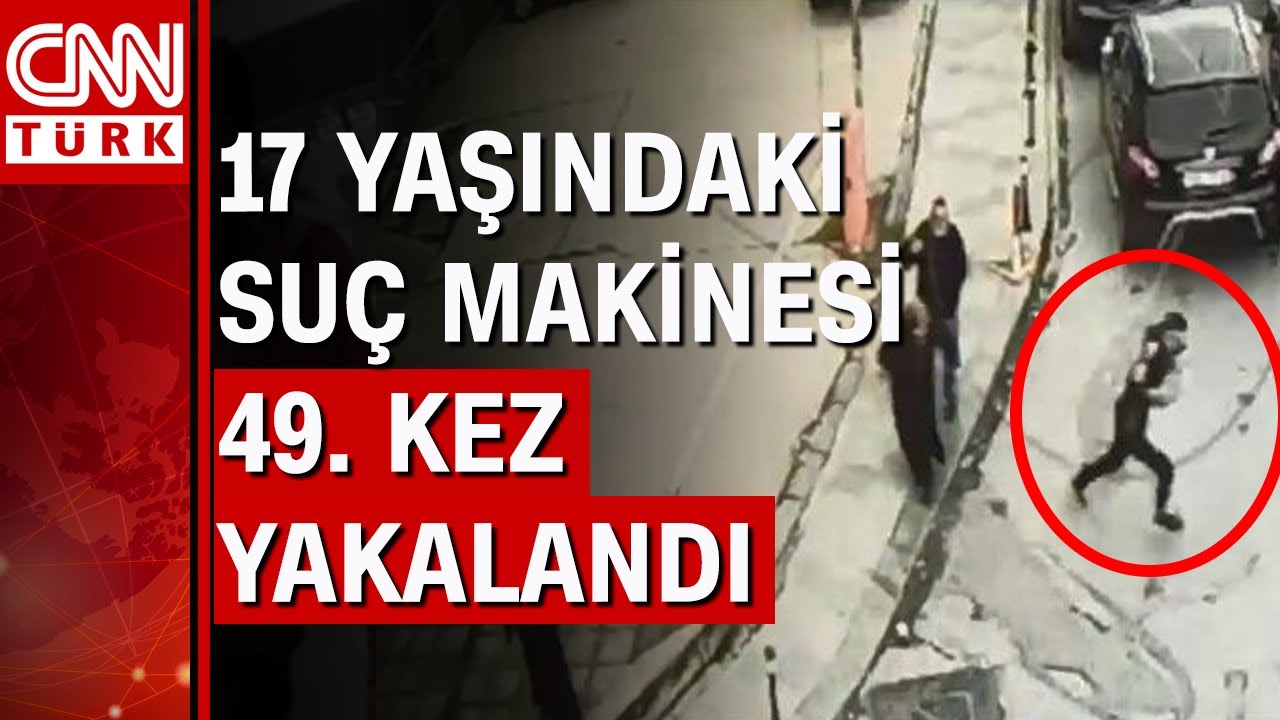 17 yaşında kapkaç, gasp ve hırsızlıktan aranıyordu, yakalandı!