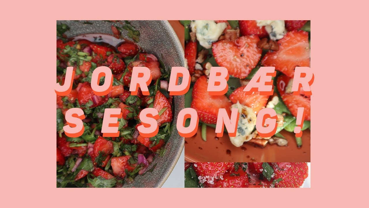 3 X JORDBÆRMUMS! (HJEMMELAGA COOKING SHOW)