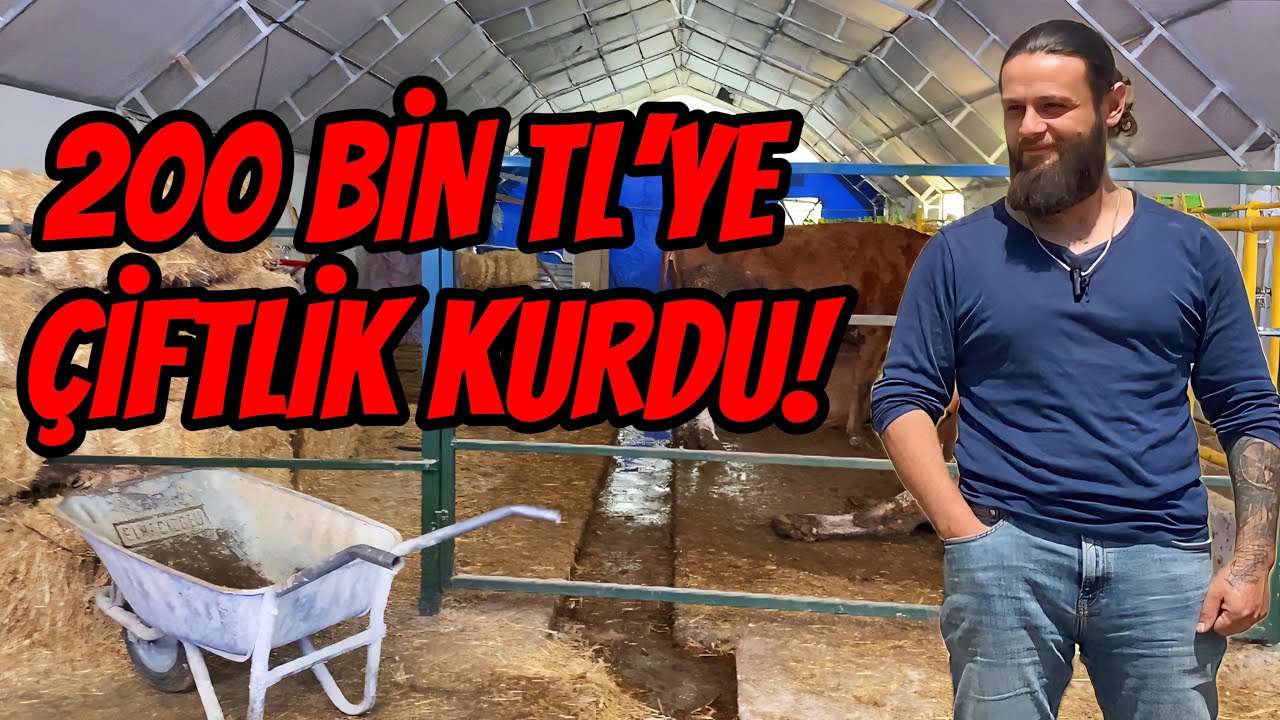 ⁠ 200 BİN TL ‘ YE ÇİFTLİK NASIL KURULUR ? | KENDİ İŞİNİN PATRONU OL @Birol Başyiğit @KG ÇİFTLİĞİ