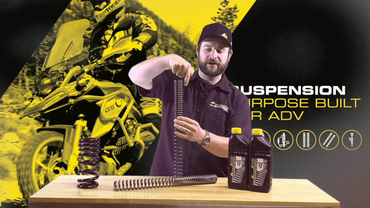 Touratech Lowering Spring Kit: BMW F800GS