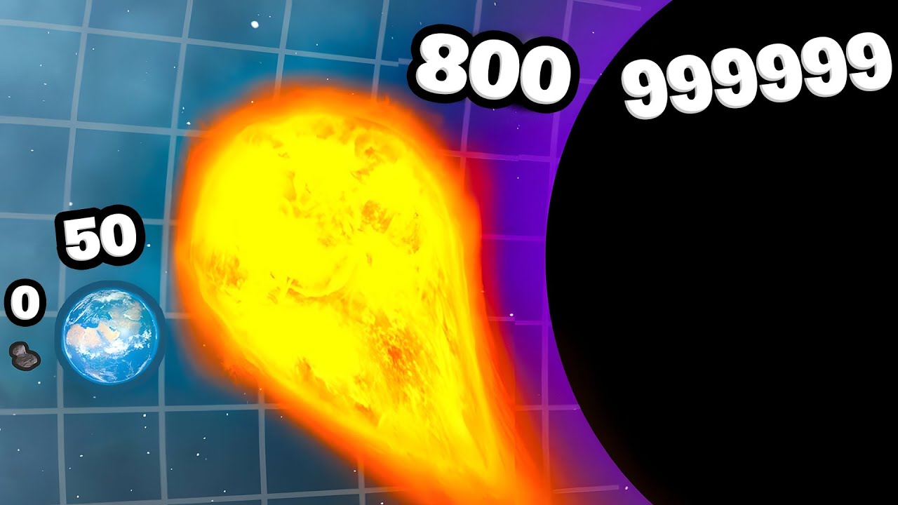 LA MEILLEURE ÉVOLUTION DE MÉTÉORITE À TROU NOIR POUR ANÉANTIR L’UNIVERS !!