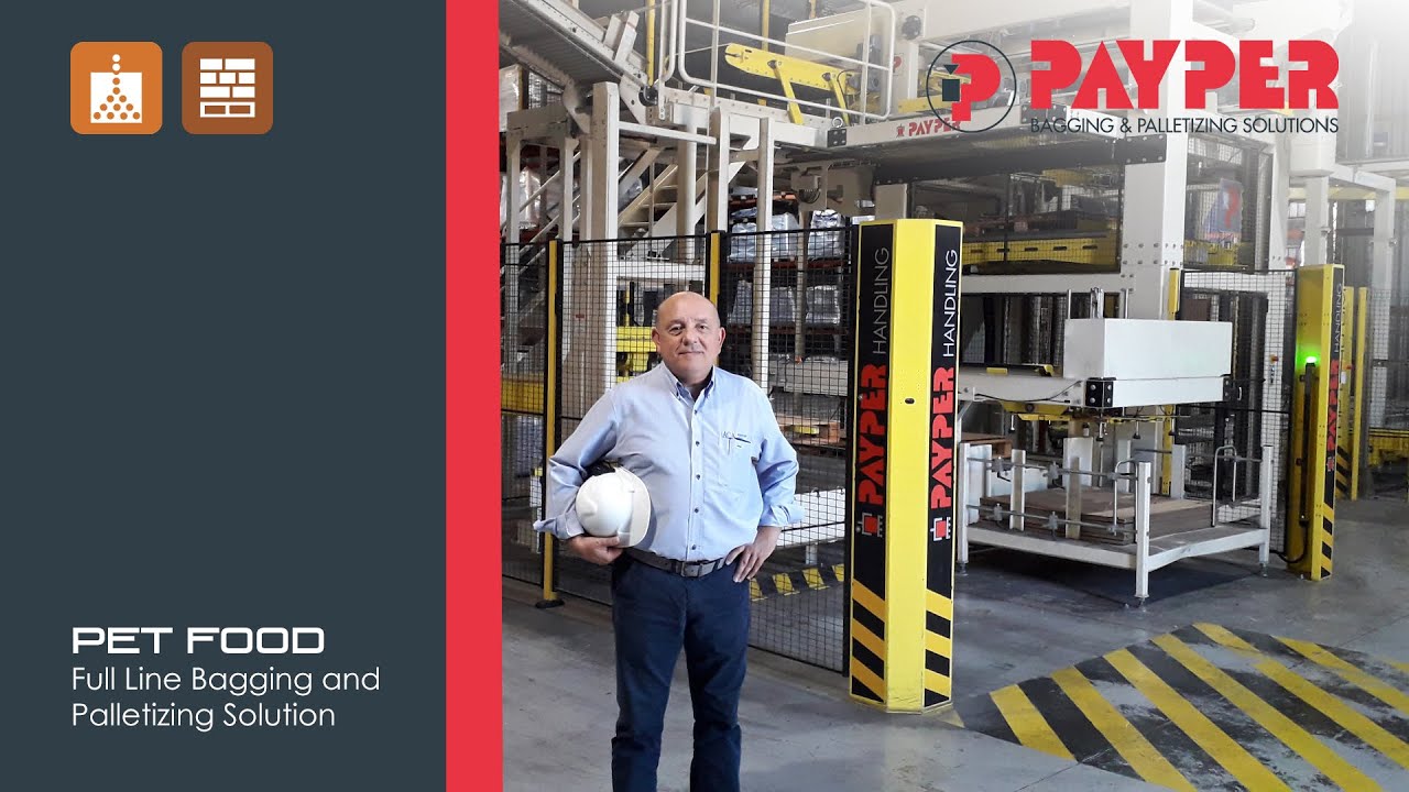 Pet Food - Full line Bagging and Palletizing Solution