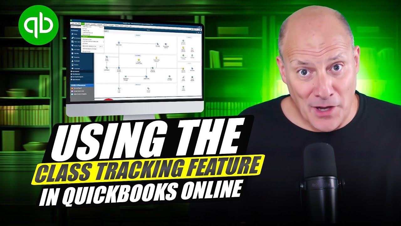 Использование инструмента отслеживания классов в QuickBooks Online