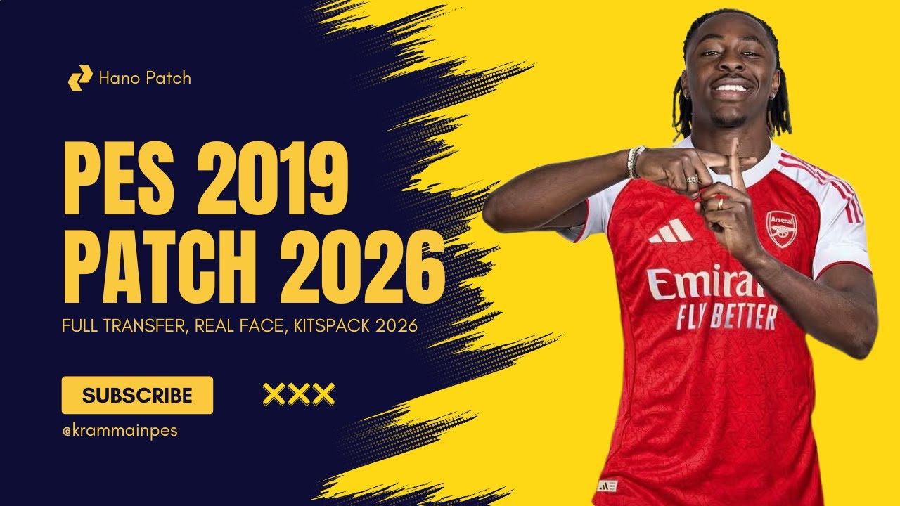 Pes 2019 Patch 2026 by Hano Patch