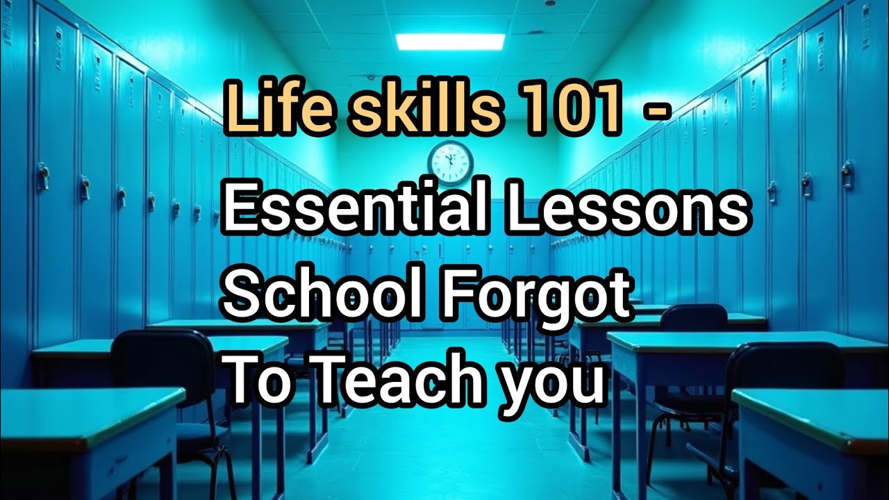 Life Skills 101 - Essential Lessons School Forgot to Teach You