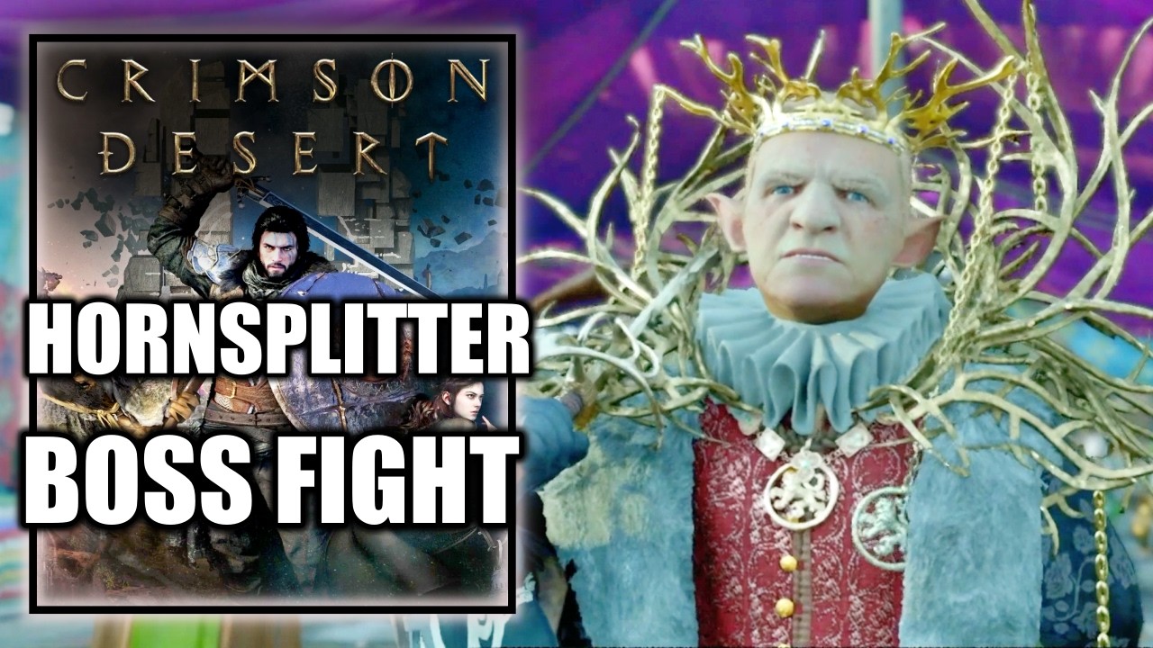 Crimson Desert - The Hornsplitter Boss Fight