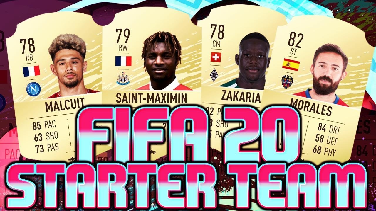 AMAZING FIFA 20 STARTER SQUADS!