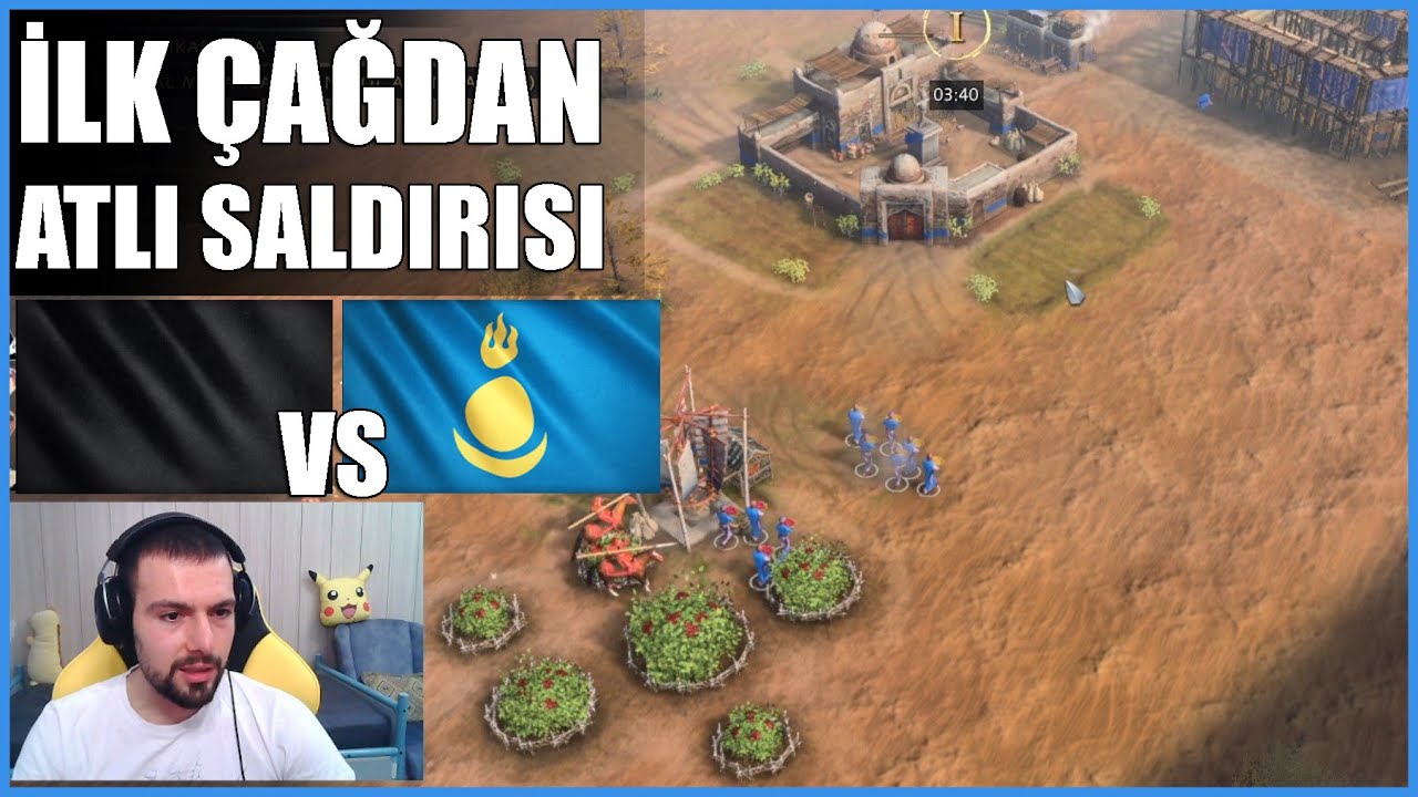 MOĞOL İLK ÇAĞDA SALDIRDI - Abbasi Oynayış - Abbasi vs Moğol | Age of Empires IV