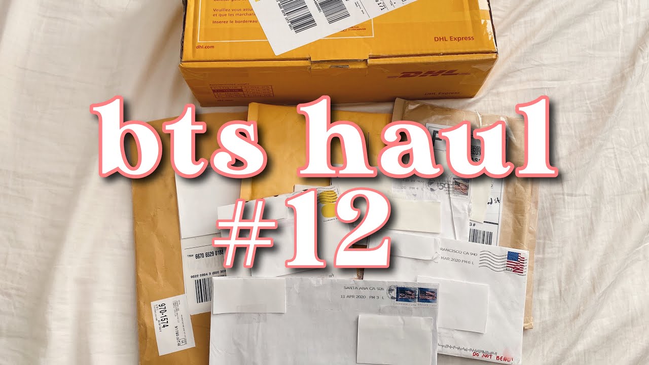 BTS HAUL 12 || some photocards, pins, album, house of bts merch & more!