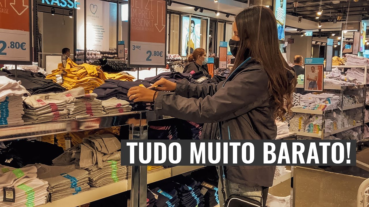 PRIMARK: LOJA DE ROUPA BARATA NA EUROPA | Alemanha