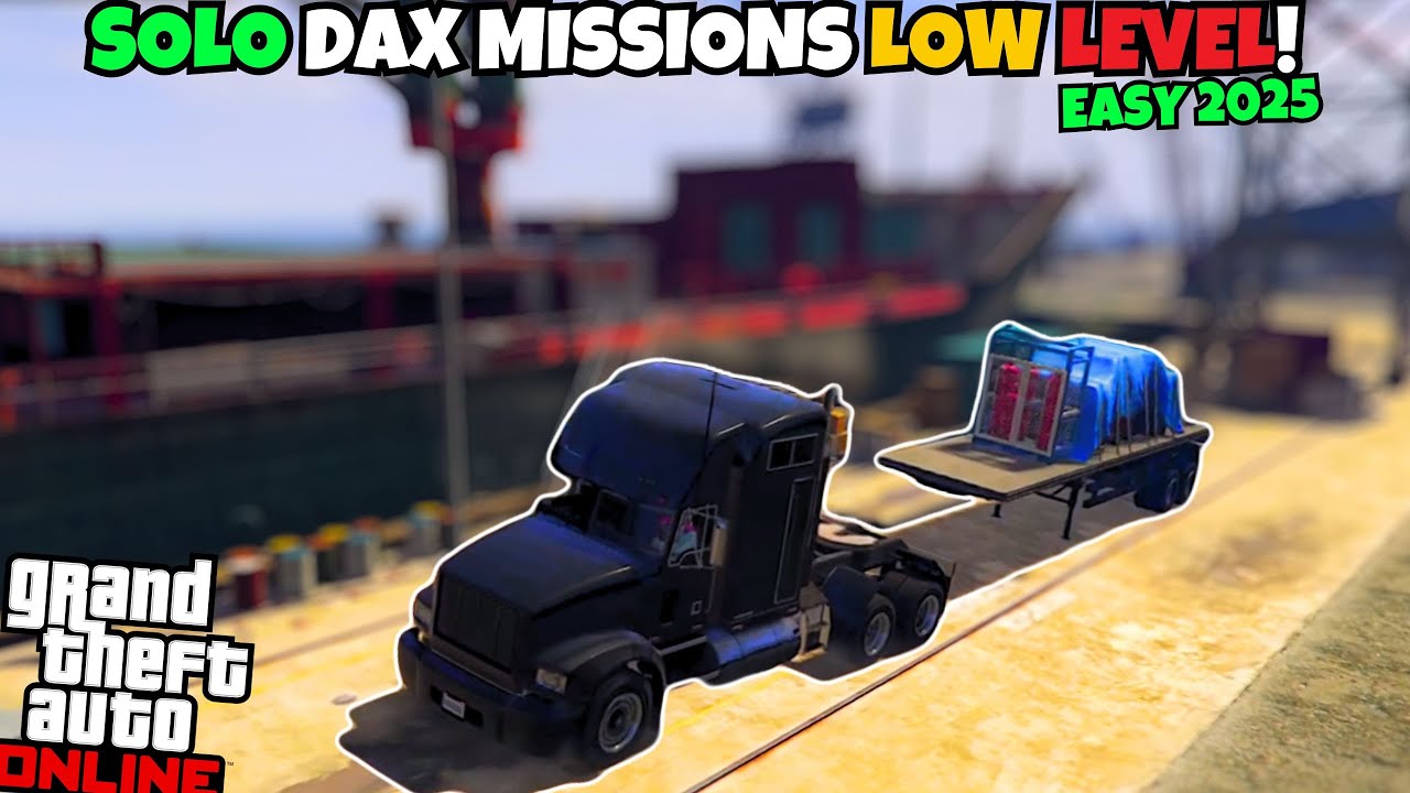 Dax Missions at Low Level! Designated Driver SOLO! Easy Guide & Money Grind | GTA Online