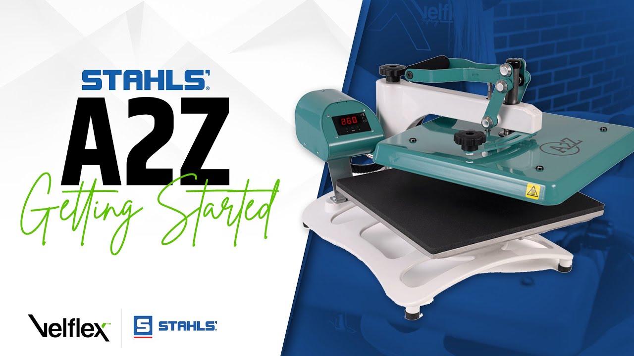 Getting Started with the A2Z Swing Away Heat Press by Stahls': Complete Setup