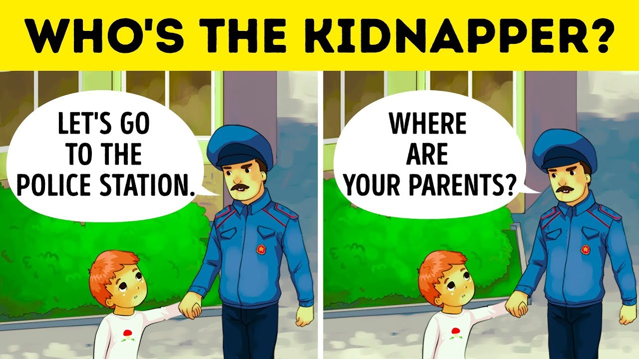 14 Signs That'll Help You Recognize a Child Kidnapper