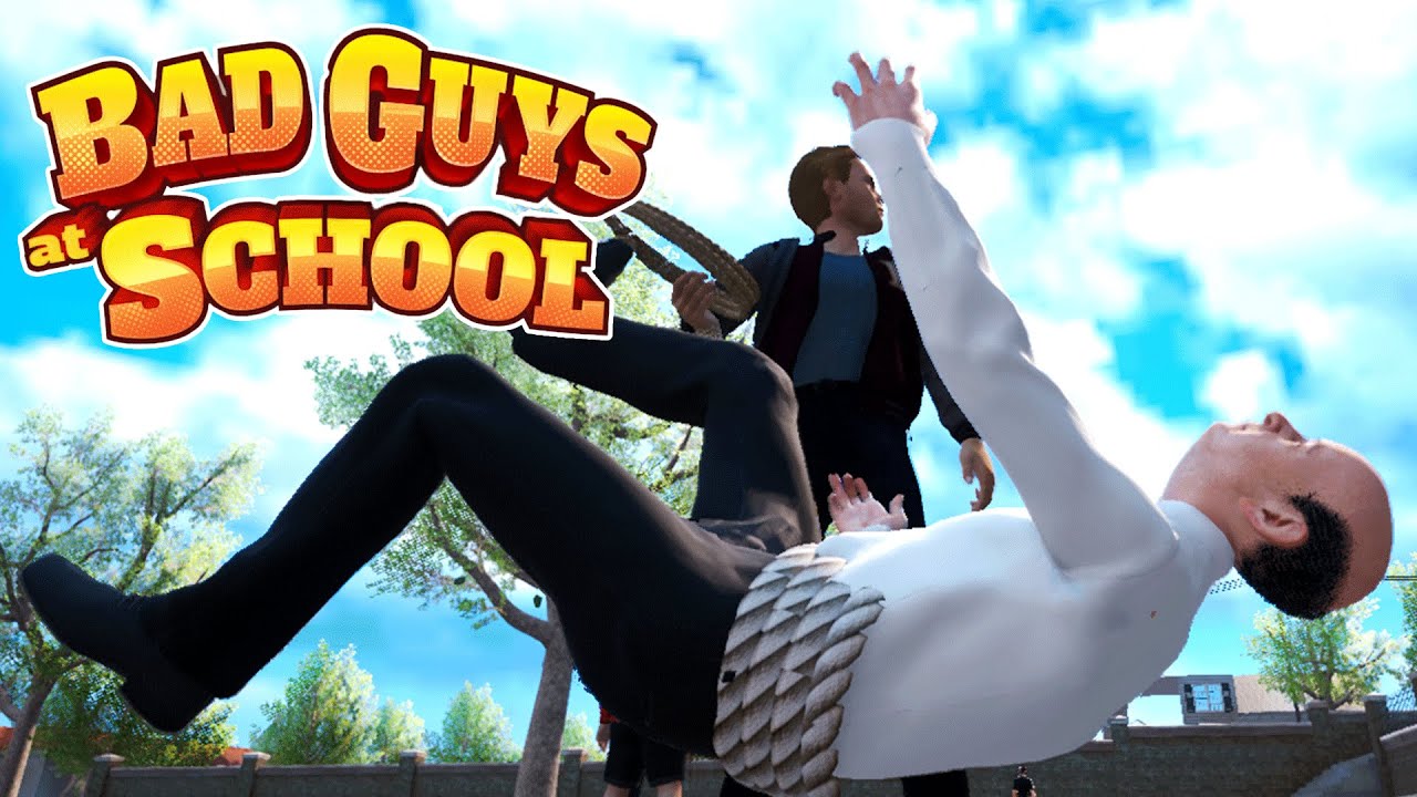 校長を縛って引き回す犯罪ぎりぎりのイタズラゲーム『 Bad Guys at School 』