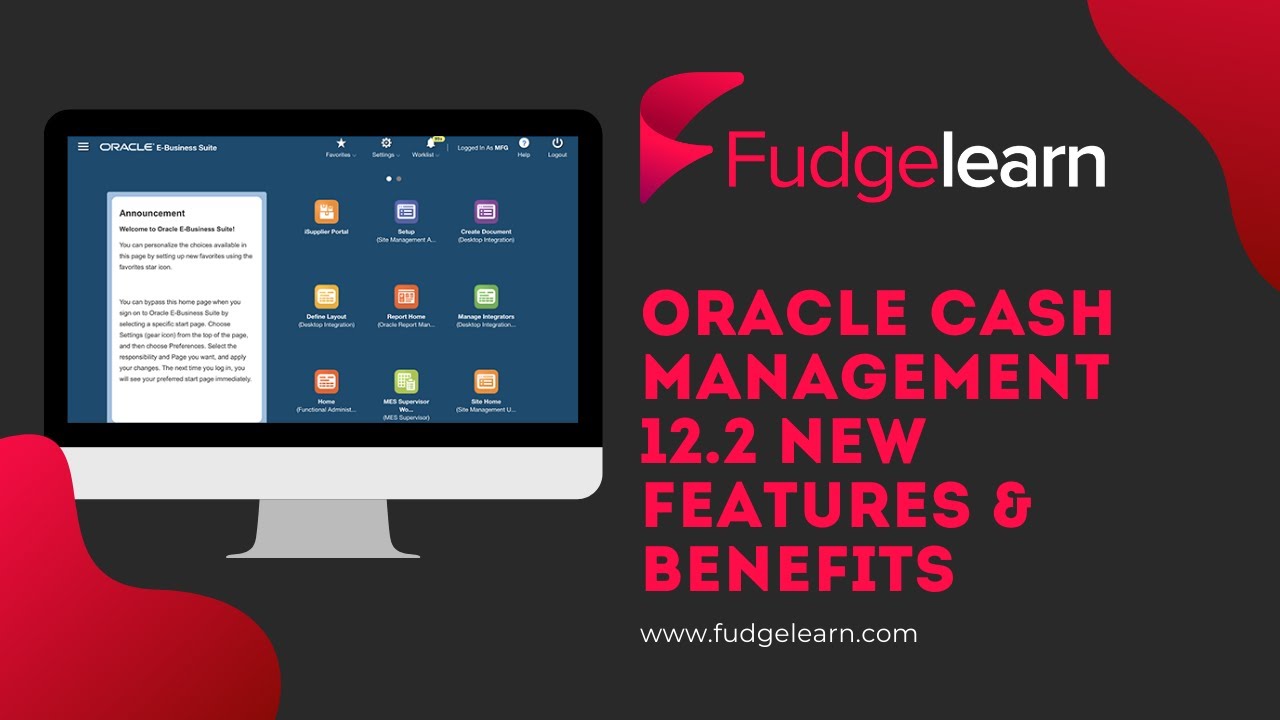 Oracle Financials 12.2 Cash Management New Features and Benefits