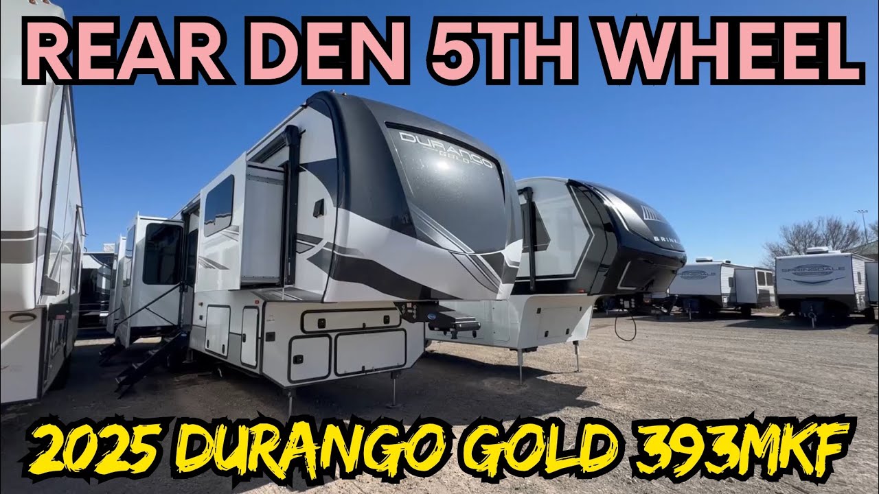 Would You Live In This 5th Wheel? 2025 Durango Gold 393MKF