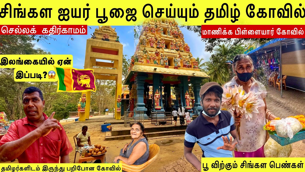 இலங்கையில் சிங்களவர் பூஜை செய்யும் தமிழ் கோவில் Sella Kathirkamam | Jaffna Suthan