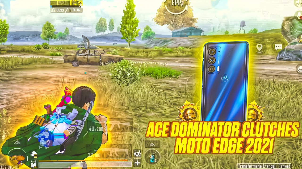 Fastest Clutches In Ace Dominator🔥 | Moto Edge 2021 | Pubg Mobile - Bgmi