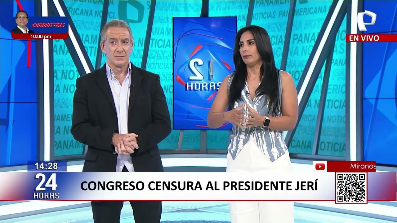 Congreso censura al Presidente Jerí