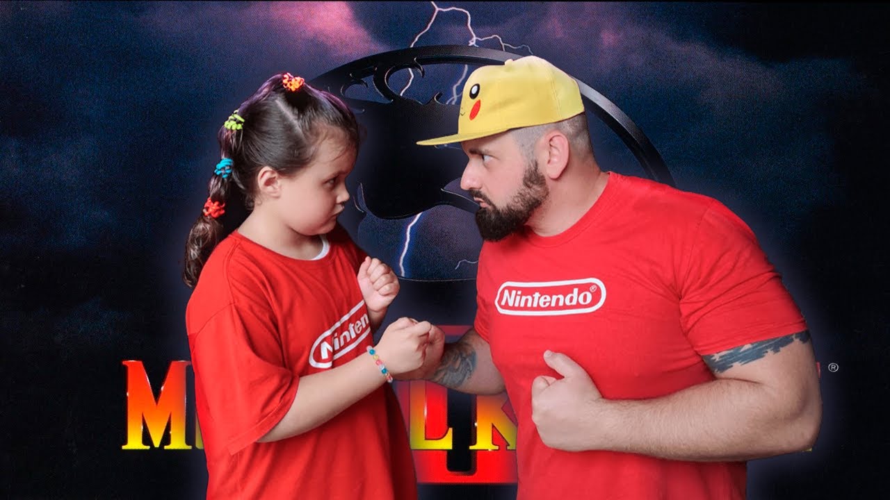 Jogando Mortal Kombat 2 (SNES) com minha filha | Nostalgia dos anos 90