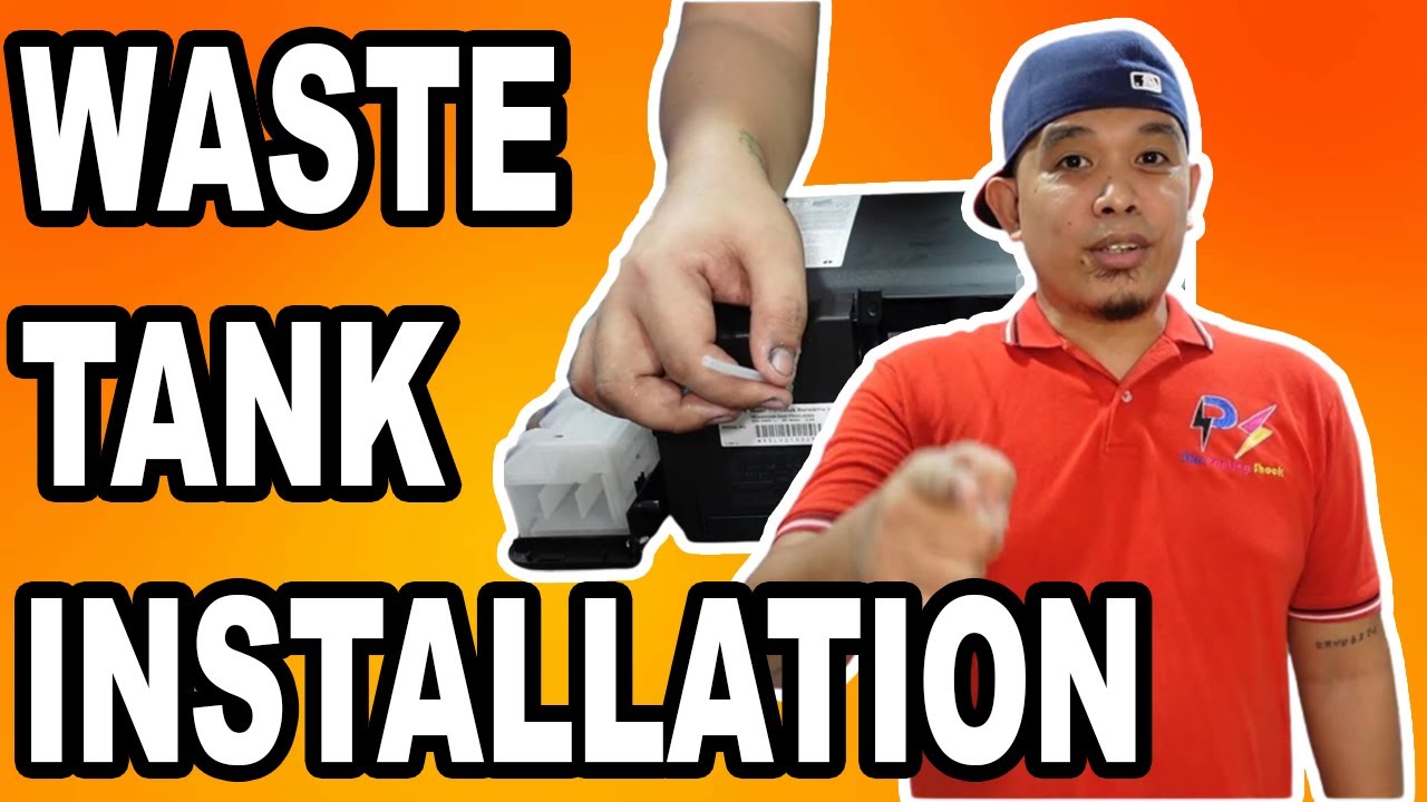 WASTE TANK INSTALLATION & PROPER MAINTAINANCE | The Printing Shock | Marlon Ubaldo