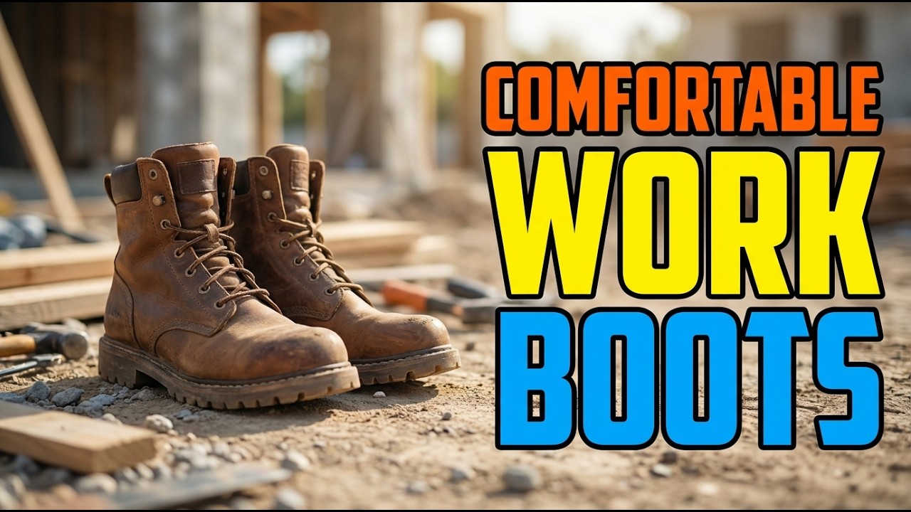 TOP 5 Best Most Comfortable Work Boots For Men 2026