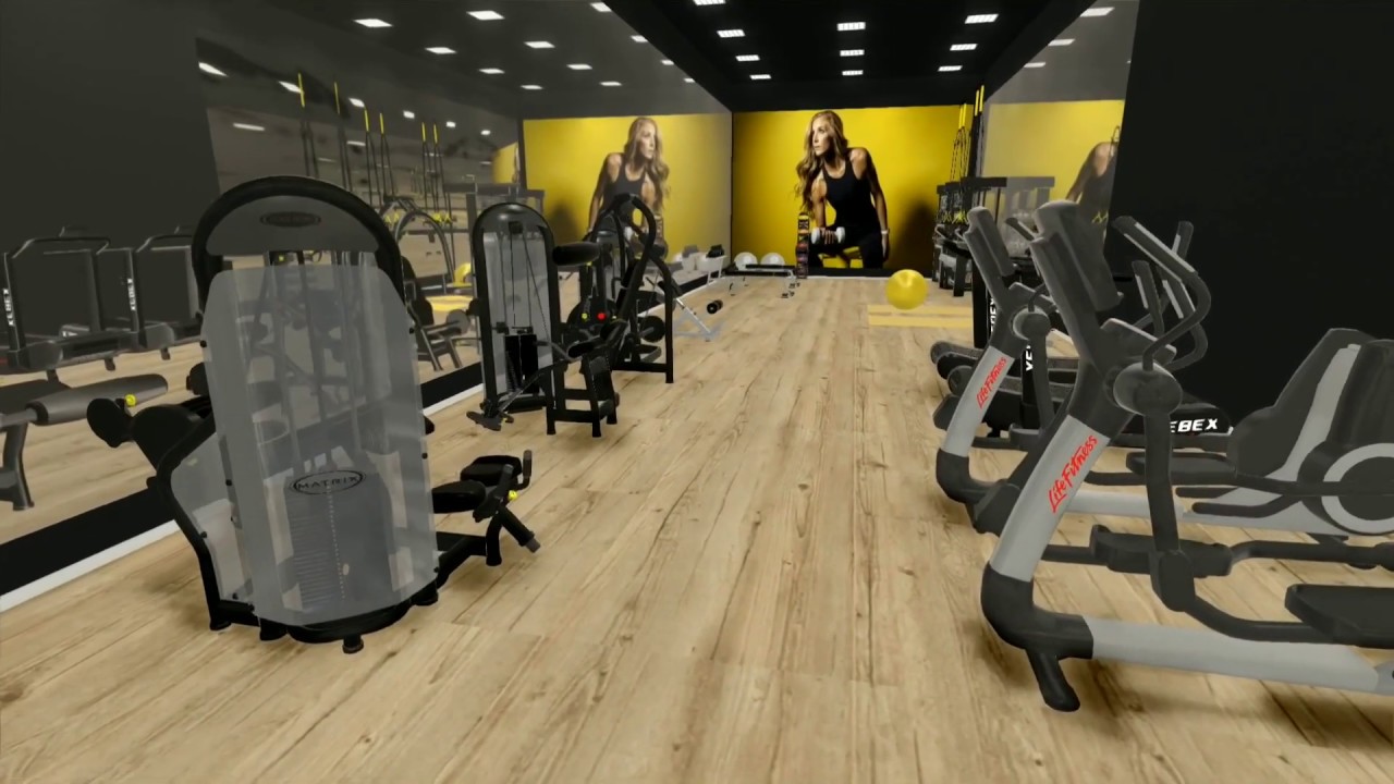 Fitness Club 24 - wizualizacja
