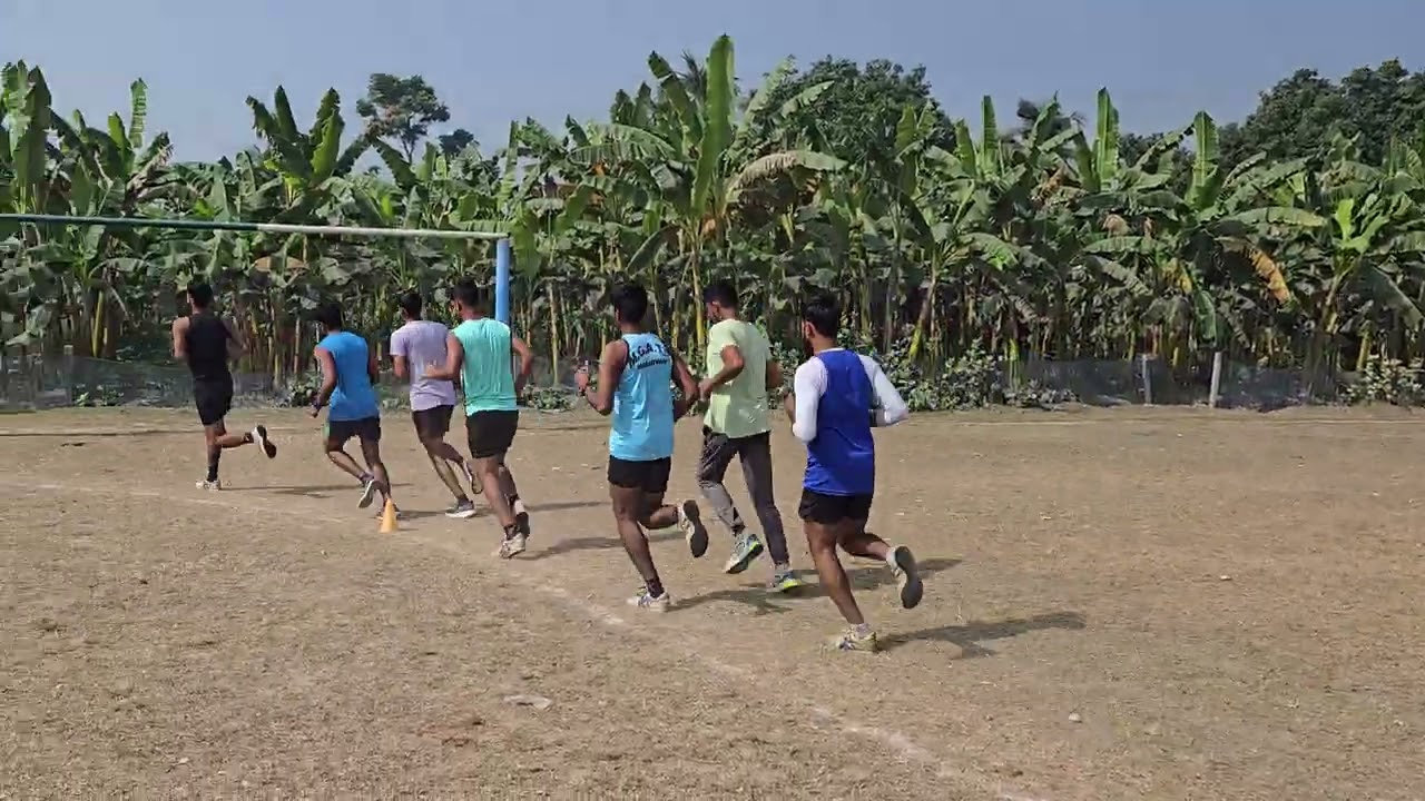 Wbp KP 1600 metre trial running